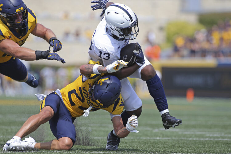 Penn State slogs way past West Virginia, 34-12